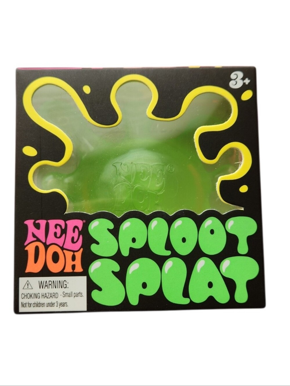 NEW NeeDoh SplootSplat! Green Blob Extensions Squeezy Squishy Stress Fidget